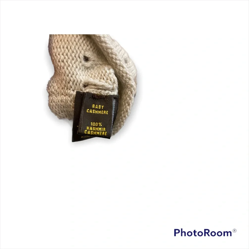 Loro Piana baby cashmere long pointelle gloves